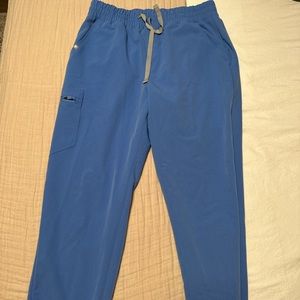 Figs Ceil Blue Scrub Joggers